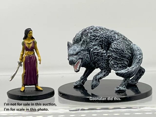 D&D Pathfinder Mini Storm King's Thunder 25 lupo invernale UC GRANDE