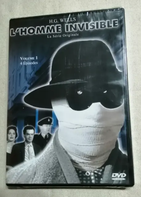 Dvd L'homme Invisible Volume 1 (4 Épisodes) La Série Originale (Neuf)