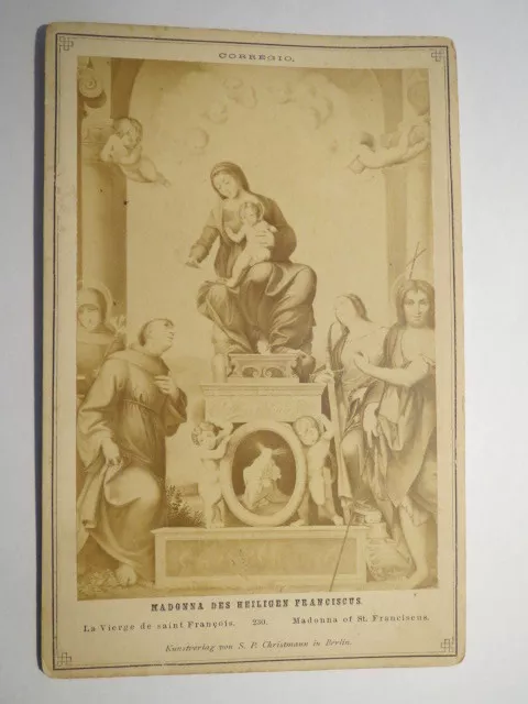 Correggio - Madonna des heiligen Franciscus - La Vierge des saint Francois / KAB