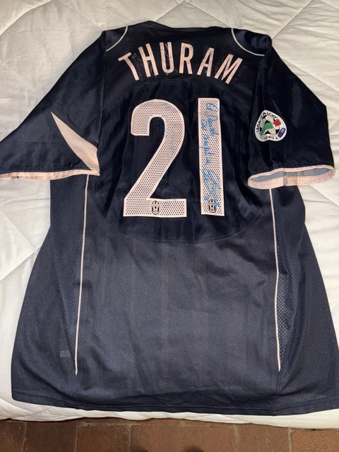 Champions League Maglia Juve 2005 Trezeguet's Juventus Signed