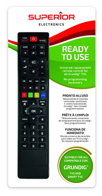 Télécommande Pour Grundig 47VLE9480SL 47VLE971BL 47VLE973BL - Neuve, Référence TP7 MHS