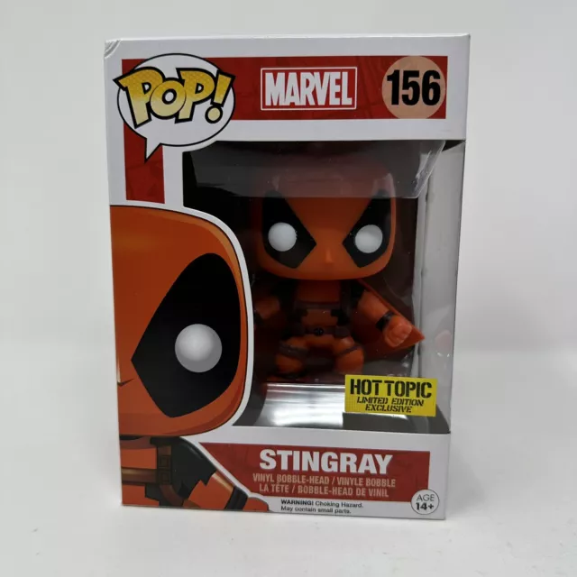 Funko Pop! MARVEL DEADPOOL - STINGRAY #156 - HOT TOPIC Exclusive