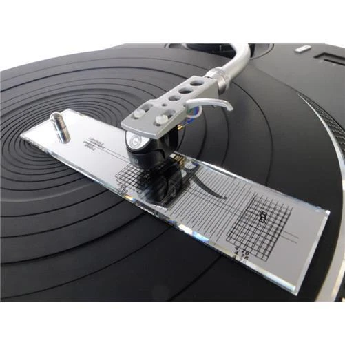 ANALOGUE STUDIO MIRRORED Cartridge Alignment Protractor- HI-FI CHOICE ...