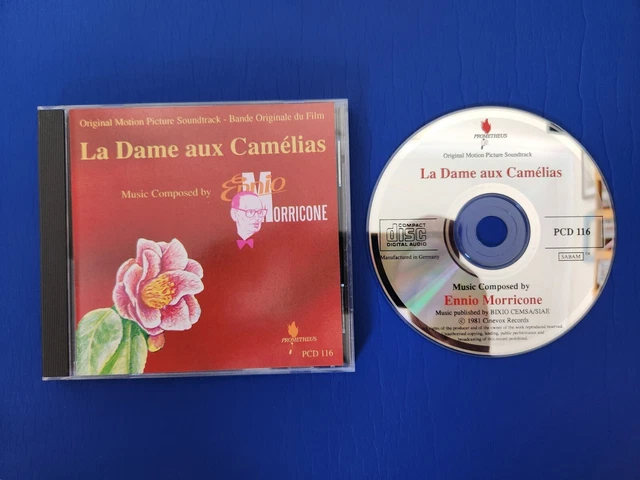 LA DAME AUX Camélias - Ennio Morricone - Original Soundtrack CD RARE