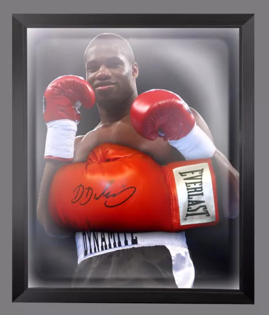 Daniel Dubois Hand Signed Red Everlast Boxing Glove In A Dome Frame