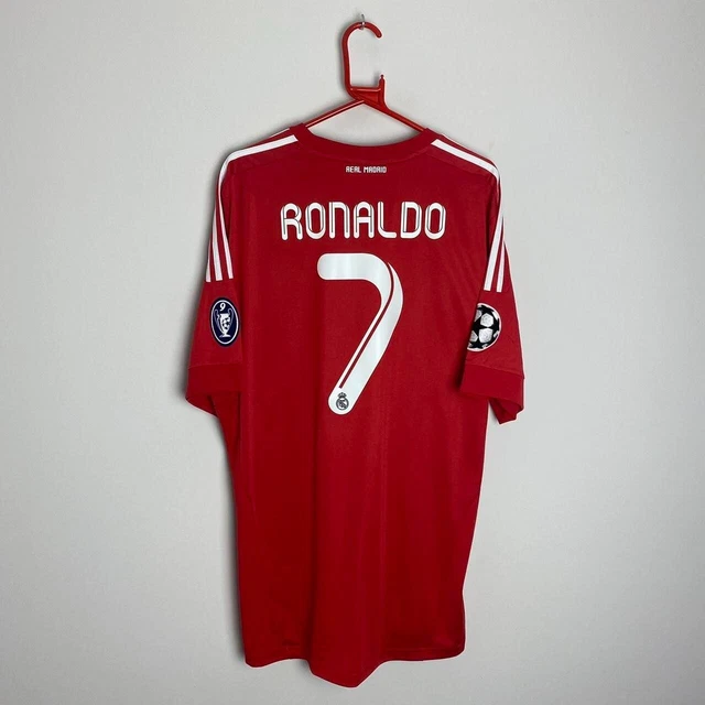 REAL MADRID FOOTBALL Shirt Jersey 2011/12 Third RONALDO #7 (XL) £199.99