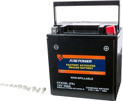 Harley-Davidson 1997-2018 FLHR Road King FirePower Factory Activated Battery