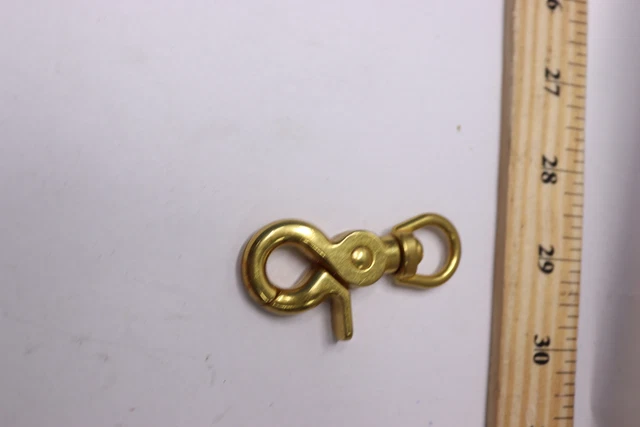 Baron Round Eye Swivel Trigger Snap Bronze 2-1/2" L x 1/2" Dia. 5013B