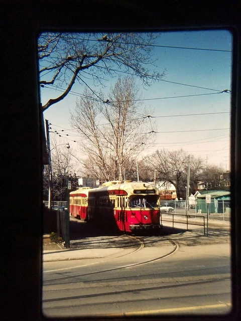 Hw18 Original Slide Bus Trolley Subway Woodbine Short Turn Toronto Canada
