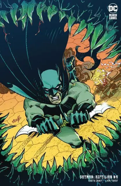 Batman Reptilian #6 2021 Unread Cully Hamner Variant Cover DC Black Label Comic