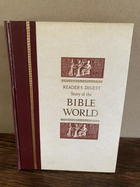 Reader's Digest - Story of the Bible World Hardcover Religion Book W/ Large Map