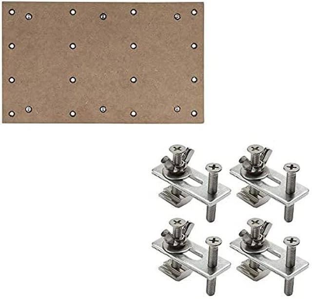 CNC MDF Spoilboard for 3018 CNC Routers, 30 X 18 X 1.2Cm (11-4/5''X 7''X 1/2'')