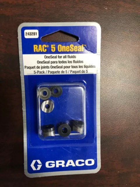 New Graco RAC 5 OneSeal for all fluids Part# 243281