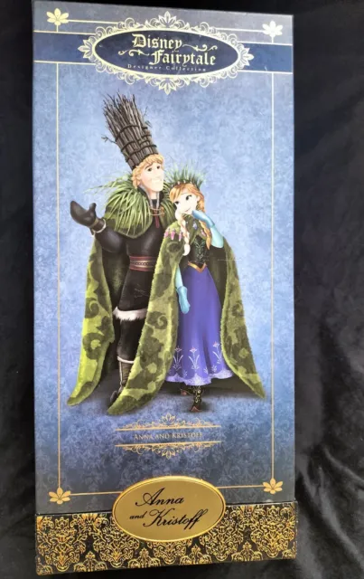 disney fairytale designer collection doll Anna And Kristoff