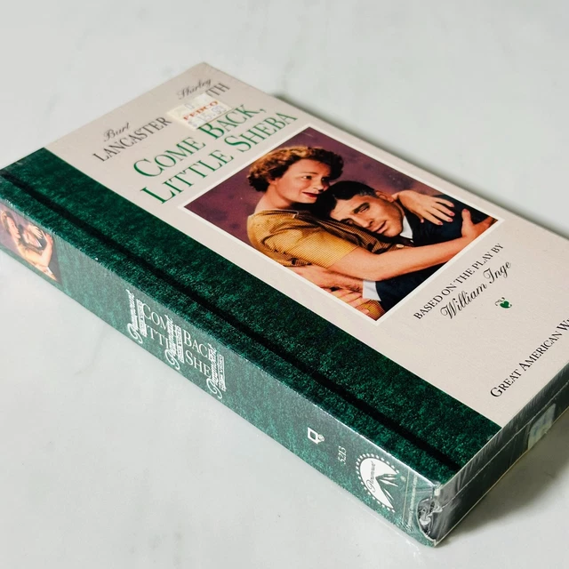 COME BACK, LITTLE Sheba VHS Paramount Watermark Burt Lancaster
