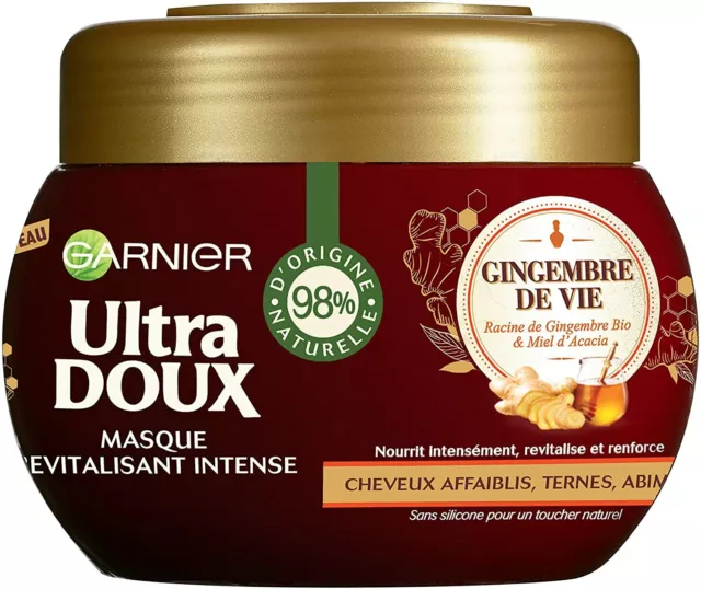 Grossomodo Cosmetics kouba - 🤩🤩DISPONIBLE 🤩🤩 ✓Crème de soin Garnier  Ultra doux, 200ml. 🌺ÉRABLE GUERRISSEUR: 👌Facilite le coiffage et répare  les cheveux très abîmés jusqu'au pointes sans être aloudis 👌Association de  l'huile