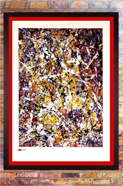 Jackson Pollock-Nº 1-Firmado & numerado Edic Limt