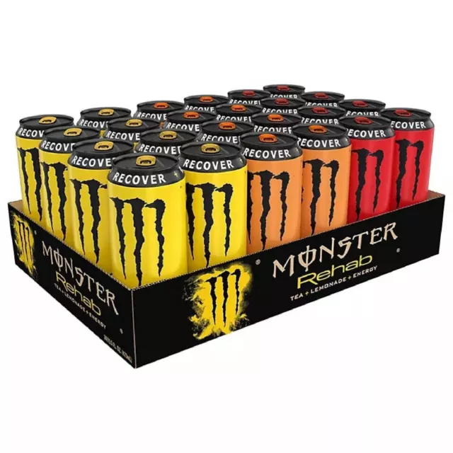 Monster Energy Rehab Variety Pack (15.5 oz. cans, 24 ct.) 3