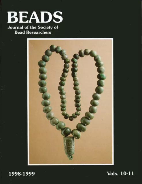 BEADS 10-11: Maya Jade, Imitation Stone, Idar Oberstein, Sarawak Melenau, Drills