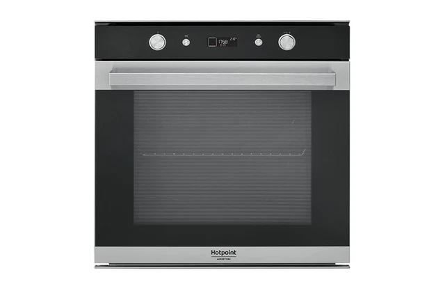 Hotpoint FI7 864 SH IX HA 73 L 3650 W A+ Noir, Argent