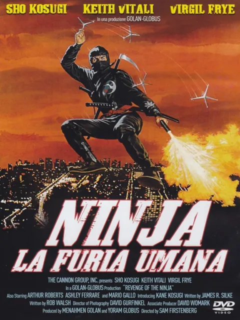 Ninja la furia umana - Arti marziali DVD Quadrifoglio - Nuovo - Italiano