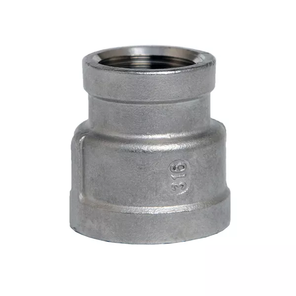 V4A Edelstahl Gewindefitting Schraubfitting Reduziermuffe IG-IG 1/4" bis 2"