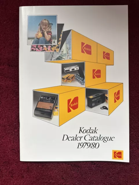 Vintage Photographic Ephemera Kodak Dealer Catalogue 1979/80