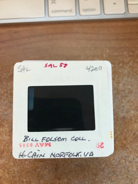 Duplicate Slide SAL #4200 Alco FA1 Seaboard Air Line Wildwood FL 1963 2