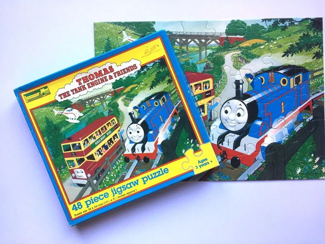 THOMAS THE TANK Engine 48 piece Jigsaw Puzzle Complete - Vintage - Chad ...