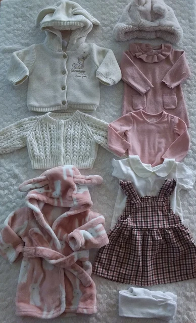 Baby Girls Clothes Bundle  0-3 Months