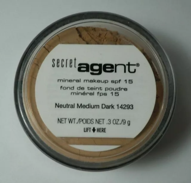 BeautiControl Secret Agent Mineral Makeup Neutral Medium Dark Loose Powder