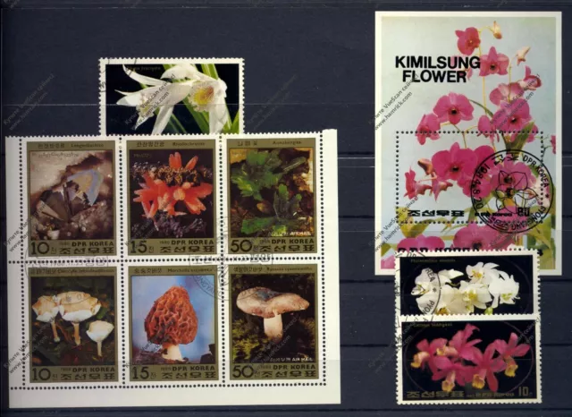 Pflanzen Motiv Briefmarken Lot Gestempelt