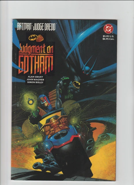 Batman Judge Dredd - Judgement on Gotham - DC Comics 1991 First Printing