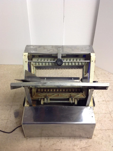 Omcan Food Machinery Hl-52006 Heavy Duty Commercial 1/2" Bread Slicer Machine