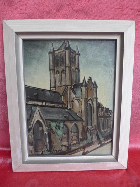 EMEBELLECEDOR ANTIGUO PINTURA Catedral De Gent Herbert Wernicke emebellecedor-antiguo-pintura-catedral-de-gent-herbert-wernicke