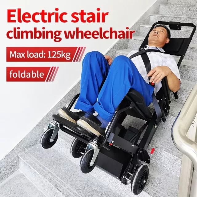 Portable Elderly Stair Lifting Motorized Climbing Wheelchair Chair Stair Lift