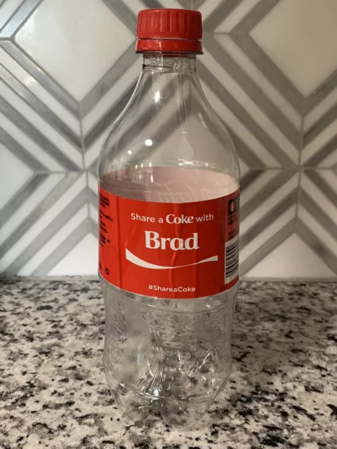 Share A Coke With BRAD Empty Bottle