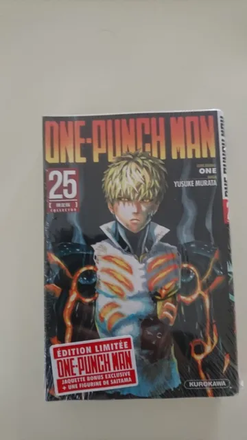 Manga One Punch Man Tome 25 Edition Limitee Collector  Neuf scellé