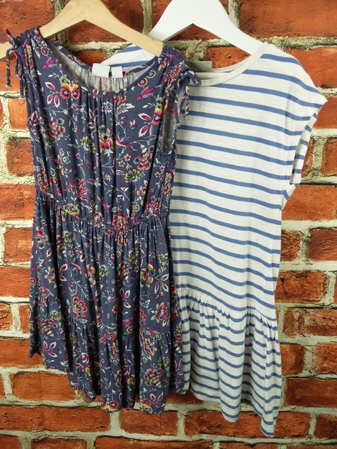 Girls Bundle Age 7 Yrs Gap Next Floral Striped Casual Summer Dress Set 122Cm