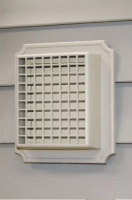 Protector de animales pequeños para ventilación de escape maestra Mid America blanco 123 revestimiento de vinilo