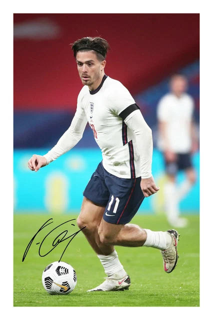 England Euro 2020 Squad Signed A4 Photo Print - Team 2021 With Harry Kane, Three Lions