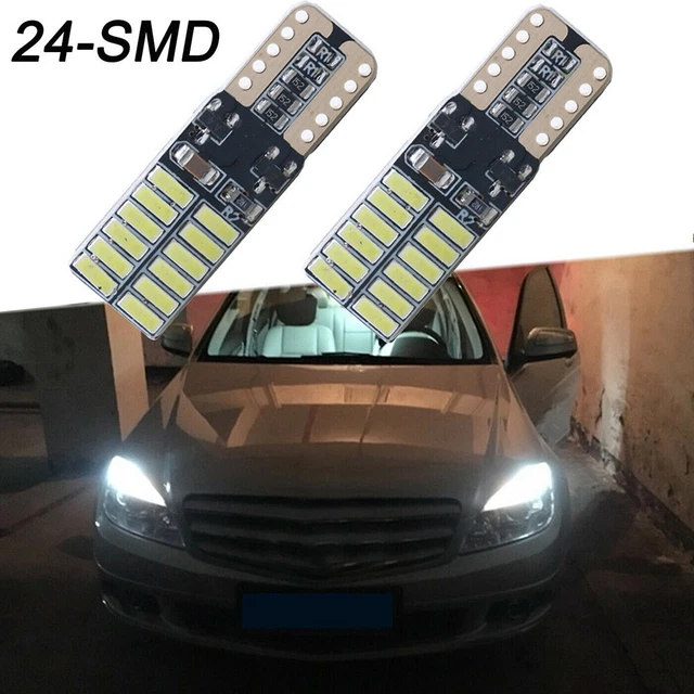 MCK Auto - Ampoules LED PW24W Blanc Xénon CanBus Pour Feux Diurnes - Compatible F30 Q2 Q3