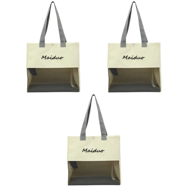 3x caja de transporte de gatos bolsa de transporte para mascotas