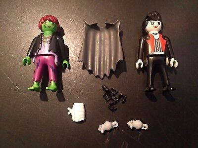 Playmobil Dracula Y Zombie En Bolsa Cerrada
