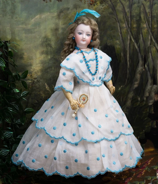 Poupée Ancienne Française François Gaultier – Bébé Parisien, 57 Cm, Porcelaine, 19ème