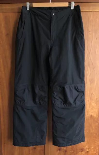 Lands End Herren/Unisex Isolierhose Größe M schwarz Schneehose mit Reißverschluss