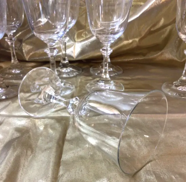 Set of 10 ROYAL BAVARIAN Crystal Stemware Germany 7 1/8 Tall