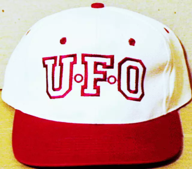 UFO Initials Logo Embroidered Area 51 Baseball Cap Hat NEW UNWORN