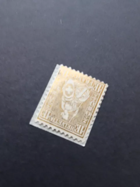 Briefmarken Schweiz postfrisch mit Falz Michel Nr. 28 b geprüft siehe Fotos