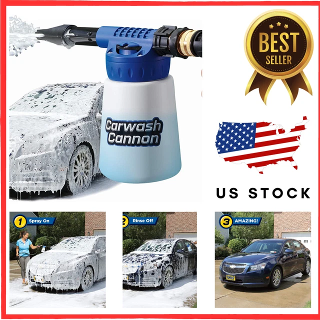 CAR WASH CANNON Foam Blaster Hose Nozzle Spray Gun 33.99 PicClick